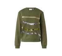 COMMA Sweat-shirt or / olive / kiwi / argent, Taille M