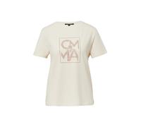 COMMA T-shirt beige clair / rosé, Taille XXL