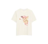 Comma T-Shirt pour Femme (1 pièce), Blanc., 46