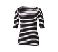 COMMA T-shirt bleu marine / blanc, Taille M