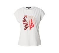 COMMA T-shirt nude / rouge / blanc, Taille S