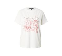 COMMA T-shirt or rose / rouge clair / blanc, Taille 4XL