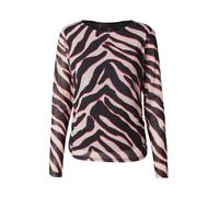 COMMA T-shirt rose / rouge / noir, Taille XS