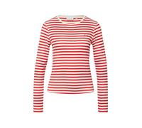 COMMA T-shirt rouge / blanc, Taille S