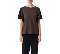 Comma T-shirts Brown Taille: 40 | Chemises Outlet | Femme | Marron