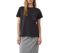 Comma T-shirts Grey/black Taille: 34 | Outlet | Femme | Gris