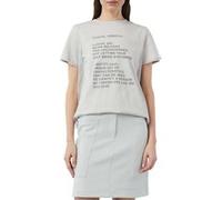 Comma T-shirts Light-grey Taille: 40 | Chemises Outlet | Femme | Gris