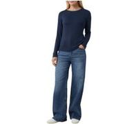 Comma T-shirts Marine Taille: 46 | Manches longues Outlet | Femme