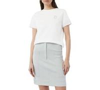 comma casual identity 2163760 T-Shirt, Blanc, 40 Femmes