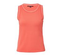 COMMA Tops en tricot corail / blanc, Taille S