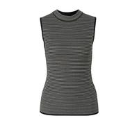 COMMA Tops en tricot or / noir / argent, Taille XXS-XS