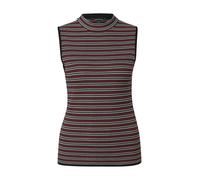 COMMA Tops en tricot rouge / noir / blanc, Taille XS