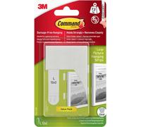 Command 17206-12 Grandes bandes pour accrocher des images 7.2kg 12pk WI2303 (Taille unique) (Une couleur)