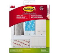 Lot de 48 languettes adhésives Multi-usages COMMAND, blanc Blanc