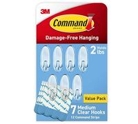 Command CL091-7NA Crochets utilitaires transparents Taille M
