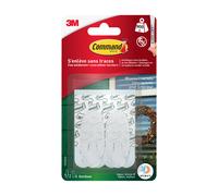 3M Crochet Command M pour l'extérieur, ovale transparent, 2 pc(s)