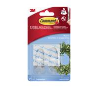 3M Command™ Crochet ovale transparent – moyen modèle