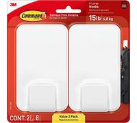 Command Hameçons 17011-2ES - Taille XL - Blanc - Lot de 2