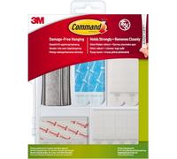 Command Kit de Fixation Assorti, Pour Accrocher Cadres, Affiches et Objets Légers - Fixation sans Dommage