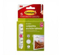 Neutral Sensitive Skin Languettes accroche-tableaux Moyen 8x2 5,4kg Blanc fixation sans dommage