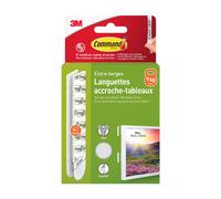 Command™Languette de fixation enlevable tableau Blanc XL 9kg