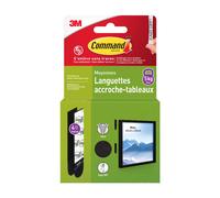 Command™Languette de fixation enlevable tableau Noir Moyen modèle