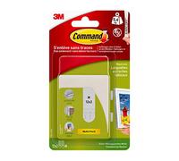 Lot de 24 languettes adhésives Tableaux COMMAND, blanc