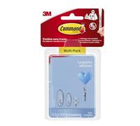 3M Command Languettes adhésives transparentes – Multipack 4L/4M/8S – Sans outils, sans dommage