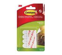 COMMAND Lot de 12 Pièces Attaches posters Taille S 500g Blanc