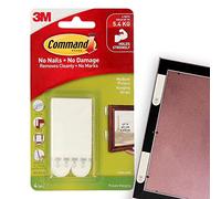Command Medium Picture Hanging Strips, 17201 4pk (1 Pack of 4 Sets)( 4x2)