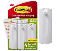 Command support pour photo dent de scie, blanc, PH040-4NA