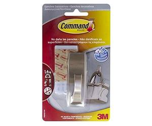 Command UU001568789 Crochet métallique avec bandes adhésives résistantes à l’eau