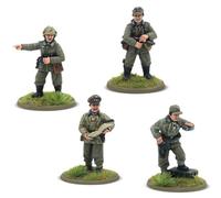 Commandants de Peloton de l'armée Allemande - Miniatures à l'échelle de 28 mm pour l'action de Boulon - Miniatures très détaillées de la Seconde Guerre Mondiale pour Jeu de Guerre de Table