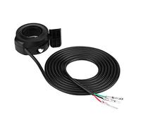 Commande à Levier au Pouce, Ensemble de Commande de Vitesse D'accélérateur Universel 7/8 Pouces Accelerateur de Pouce Remplacement pour Scooters de Vélo Electrique pour Gachette Trottinette Electrique