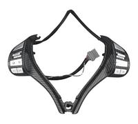 commande au volant Compatible Avec Nissan Pour Navara 2017-2021 Pour Terra 2018-2020 255503TA3A Commutateur De Régulateur De Vitesse Au Volant Multifonctionnel De Voiture(Carbon fiber)