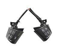 commande au volant Compatible Avec Toyota Pour Corolla 2010-2013 84250-02230 Accessoires Intérieurs Pour Commandes Audio Au Volant(Carbon fiber)