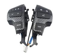 commande au volant Compatible Avec Toyota Pour Land Pour Cruiser 200 2008-2011 84250-60050 Bouton Commutation De Commande Audio Multifonction Au Volant De Voiture(Carbon)