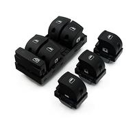 Commande Bouton Platine Lève Vitre Pour Pour A3 Pour A6 Pour S6 Pour C6 Pour Allroad Pour Q7 Pour RS6 2006-2007 Ensemble Commutateurs Commande Principale Fenêtre Électrique Interrupteur(Set Single)