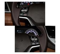 Commande Boutons Volant Pour BMW Pour MINI Pour Clubman Pour Cooper R55 R56 R57 R58 R59 R60 R61 2007-2014 Cache Des Boutons Multifonctions Volant Régulateur Vitesse Audio(1 Set Black)