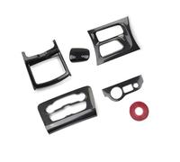 Commande Centrale Voiture Changement Vitesse Porte-gobelet Interrupteur Phare Panneau Boutons Garniture Pour Dodge Pour Charger 2015-2023 Autocollant Intérieur Voiture
