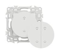 Commande centralisée connectée 1 poste Schneider Electric Wiser Odace blanc