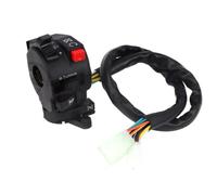 Commande clignotant moto 1 Pièces Commande De Guidon De Commutateur De Moto Pour 7/8 "22mm ATV/Quad Multi-fonction Clignotant Gauche Klaxon Démarrage Starter Démarreur(With damper switch)