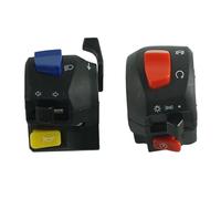 Commande clignotant moto Commutateur De Commande De Guidon De Moto De 22 Mm Compatible Avec Suzuki Pour EN125 Pour HJ150 Klaxon Clignotant Phare Bouton Poussoir De Démarrage