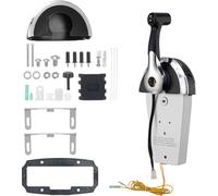 Commande d'accélérateur à papillon pour bateau - Boîtier de commande à distance hors-bord 8M0059686 - Interrupteur Power Trim - Mercury PT 2 temps - Commande d'accélérateur marin - Monté sur le dessus