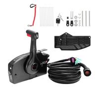 Commande d'accélérateur Boat 881170A13 - Boîtier deà distance monté latéralement hors-bord pour Mercury PT 4 temps - Boîtier ded'accélérateur marin Interrupteur Power-Trimm