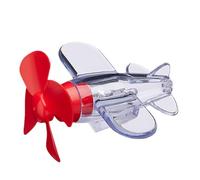 Commande d'avion - Avions volants de 8 x 8 x 6 cm - Décoration extérieure automatique LED adhésive, décoration de guidon de scooter électrique pour voitures extérieures