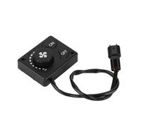 Commande de Commutateur AC Interrupteur de chauffage de stationnement pour camion, DC 12 V/24 V, bouton de commande de chauffage à air diesel, adapté aux voitures et camions Bouton climatisation