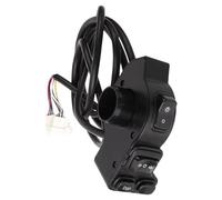 Commande De Guidon Commutateur Moto Conversion Universelle Interrupteur Vélo Électrique Klaxon Lumière Direction Hors Pour Route Commodo Phare Moto
