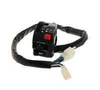 Commande De Guidon De Commutateur De Moto De 22mm, Pour Démarrage Universel, Bouton De Commutation De Starter, Assemblage De Commutateur Gauche commodo commutateur moto