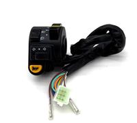 Commande De Guidon De Commutateur Gauche De Moto 22mm 7/8 Pouces, Pour Klaxon Universel, Clignotants, Indicateur Très Proche Du Bouton Lumineux Interrupteur Guidon Moto